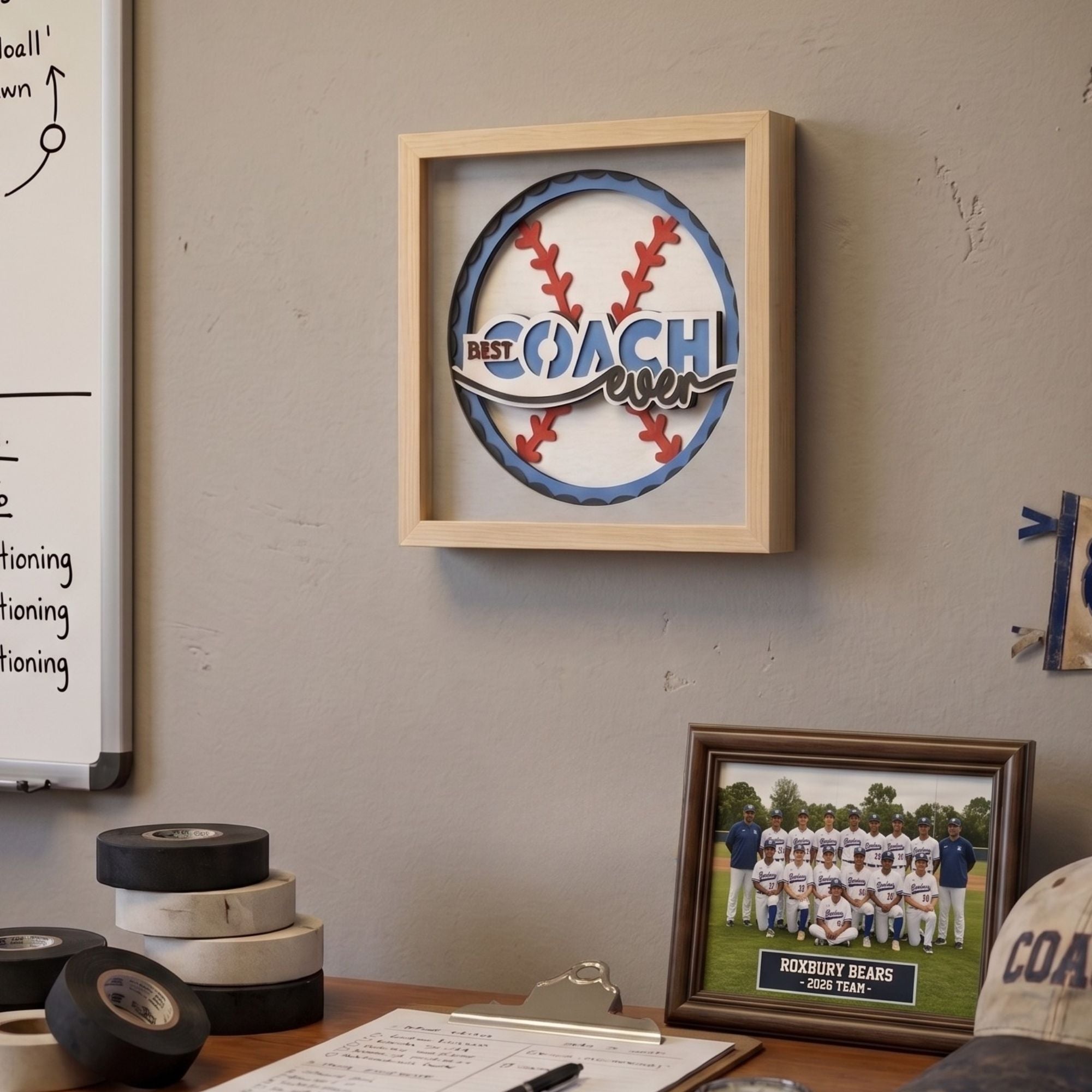 Best Coach Ever - Baseball - The Caring Creative