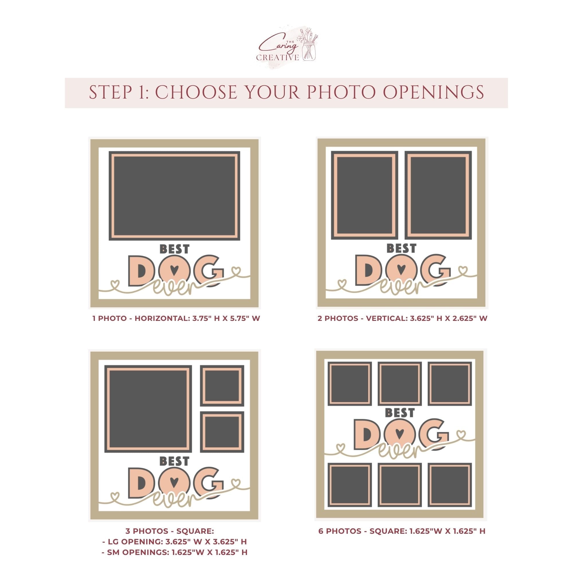 Best Dog Ever Photo Frame - The Caring Creative