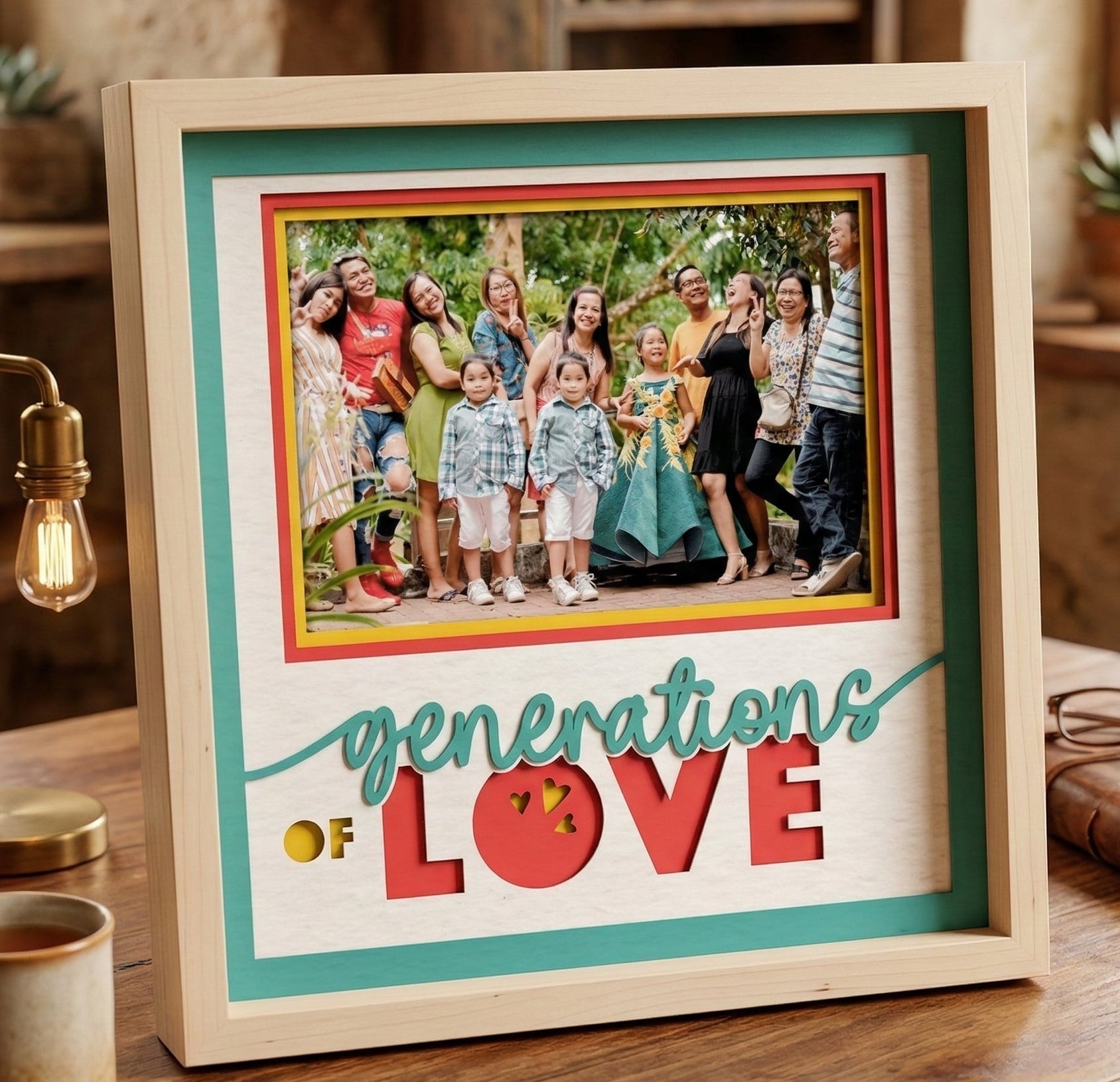 Generations of Love Photo Frame - The Caring Creative