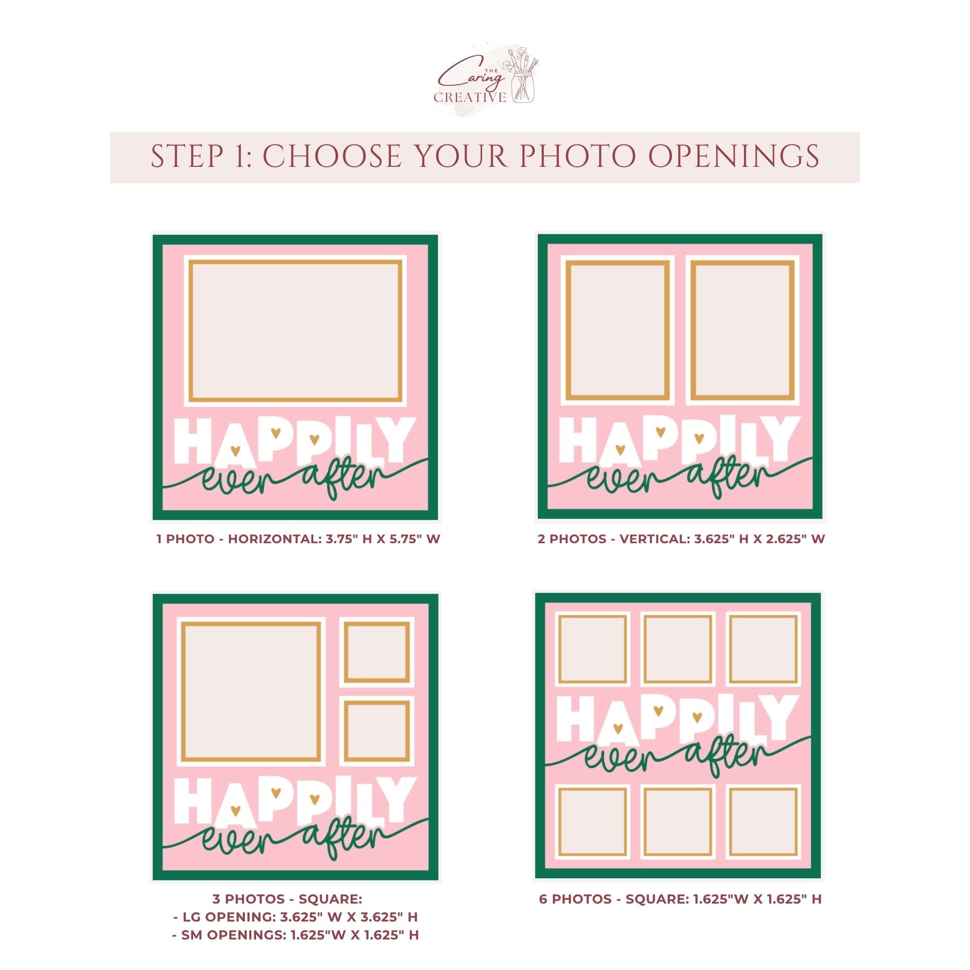 Happily Ever After Photo Frame - The Caring Creative