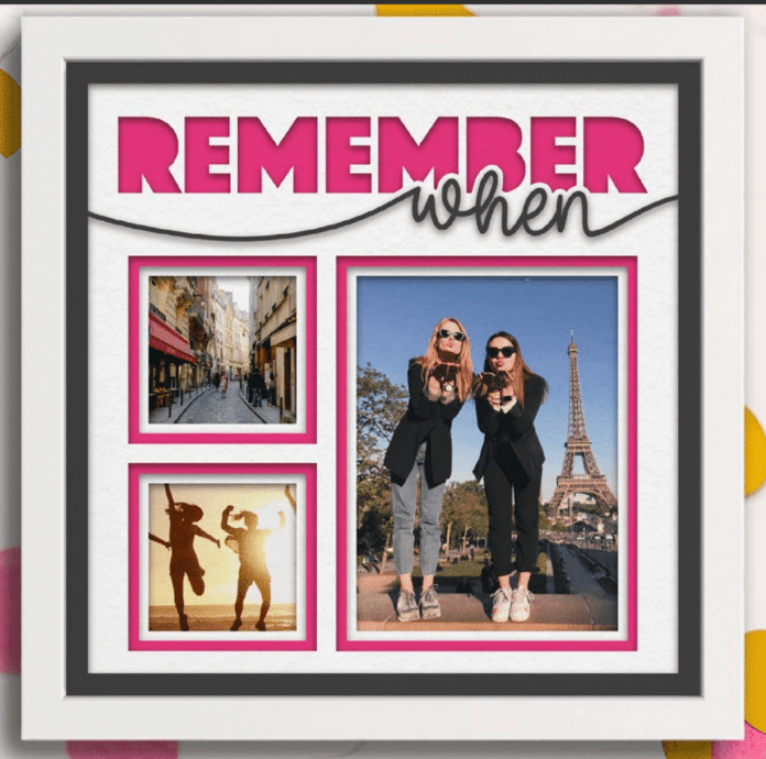 Remember When Photo Frame - The Caring Creative