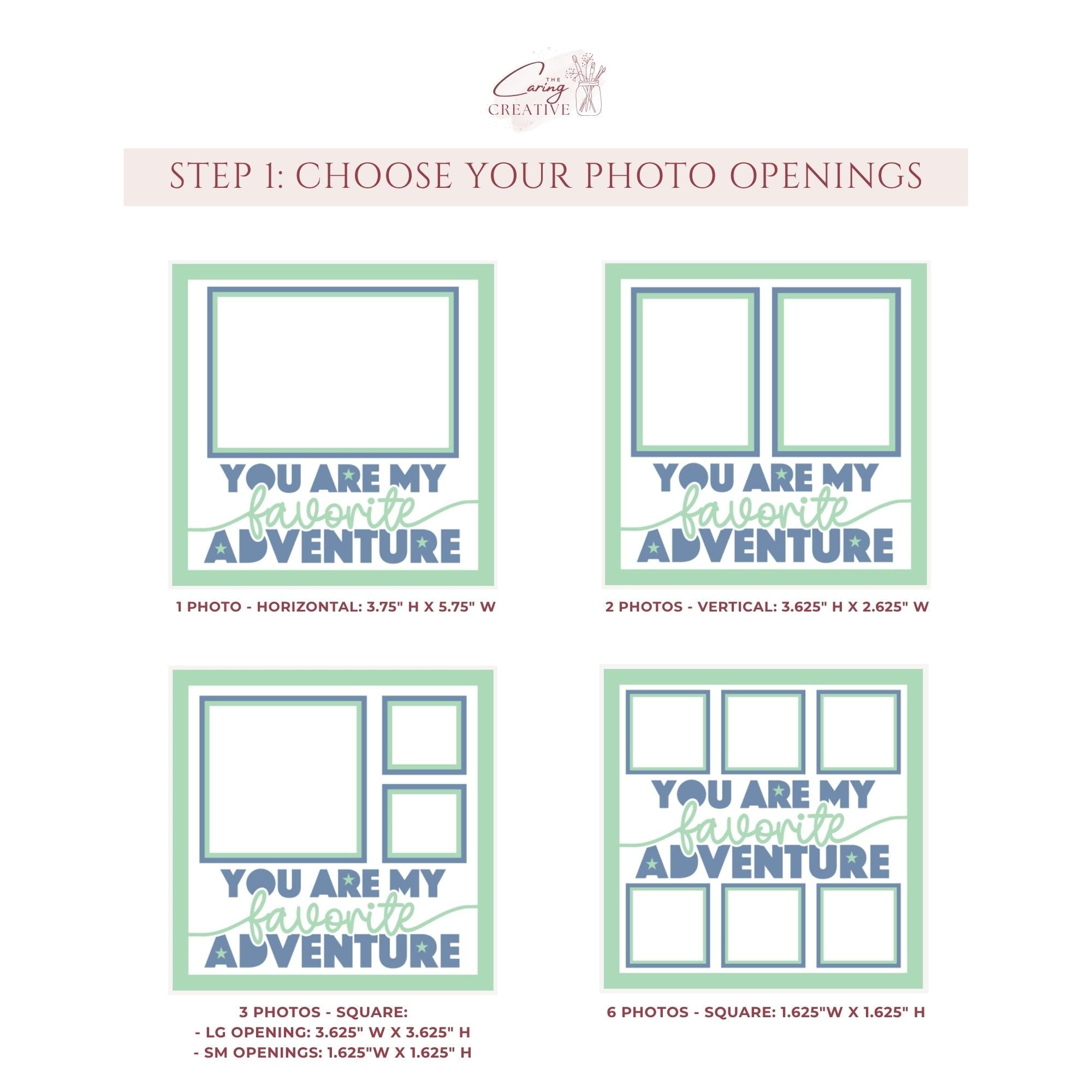 You Are My Favorite Adventure Photo Frame - The Caring Creative