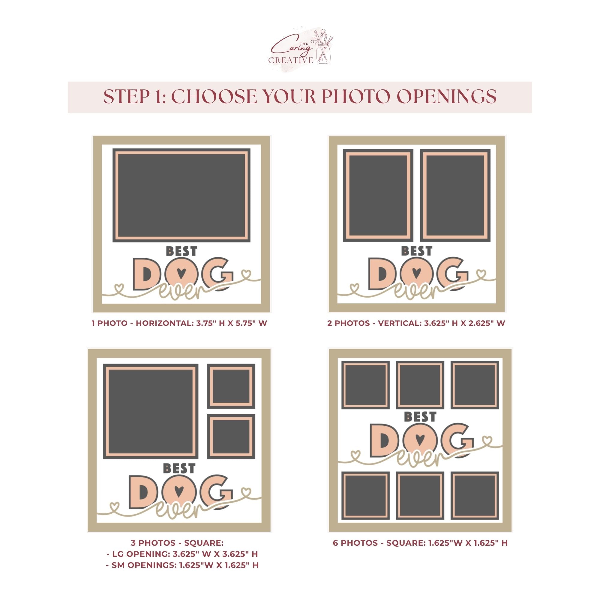 Best Dog Ever Photo Frame Kit