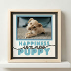 Happiness is a New Puppy Photo Frame Kit