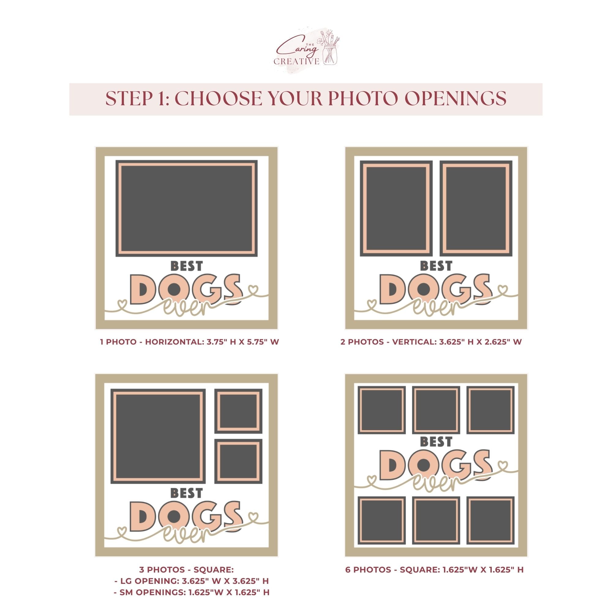 Best Dogs Ever Photo Frame Kit