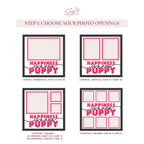 Happiness is a New Puppy Photo Frame Kit