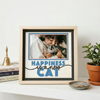 Happiness is a New Cat Photo Frame Kit