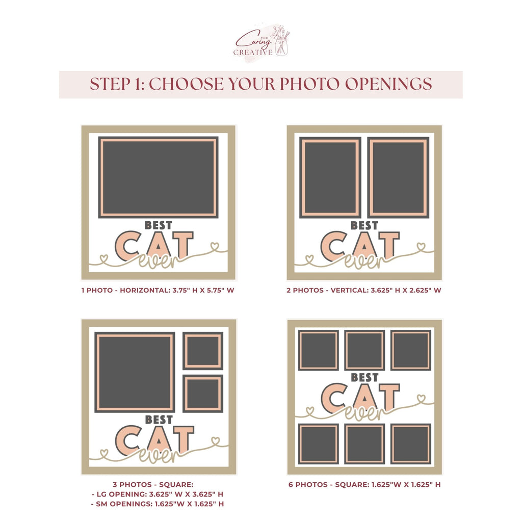 Best Cat Ever Photo Frame Kit