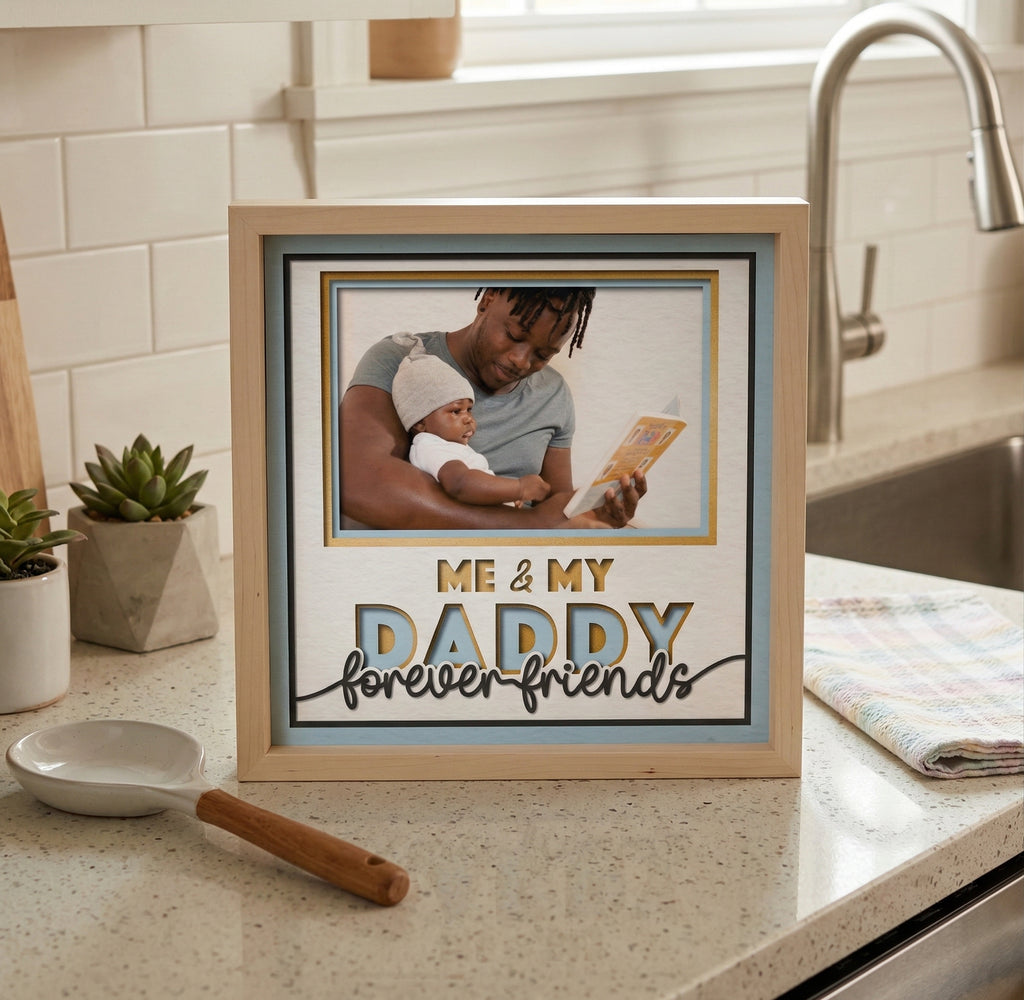 Me & My Daddy Forever Friends Photo Frame Kit