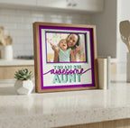 One Awesome Aunt Photo Frame Kit