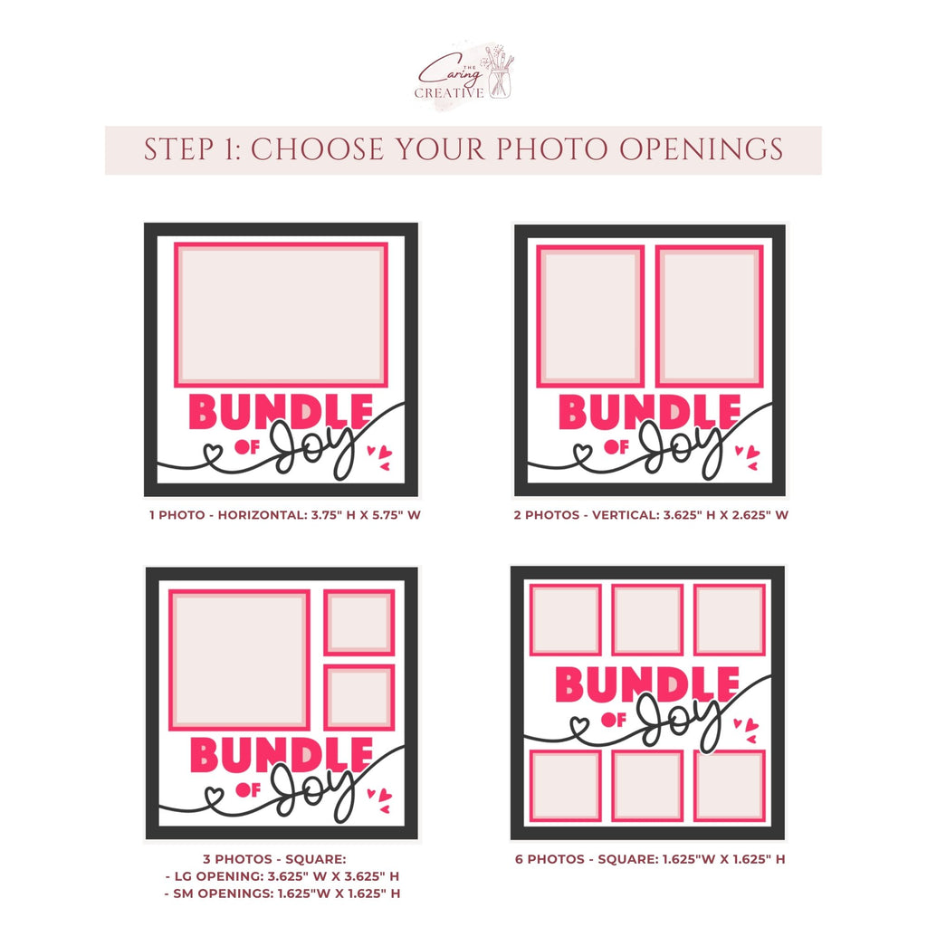Bundle of Joy Photo Frame Kit