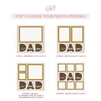 I Love You Dad Photo Frame Kit