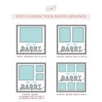 Me & My Daddy Forever Friends Photo Frame Kit