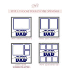 One Awesome Dad Photo Frame Kit