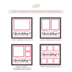 True Friendship Knows No Distance Photo Frame Kit