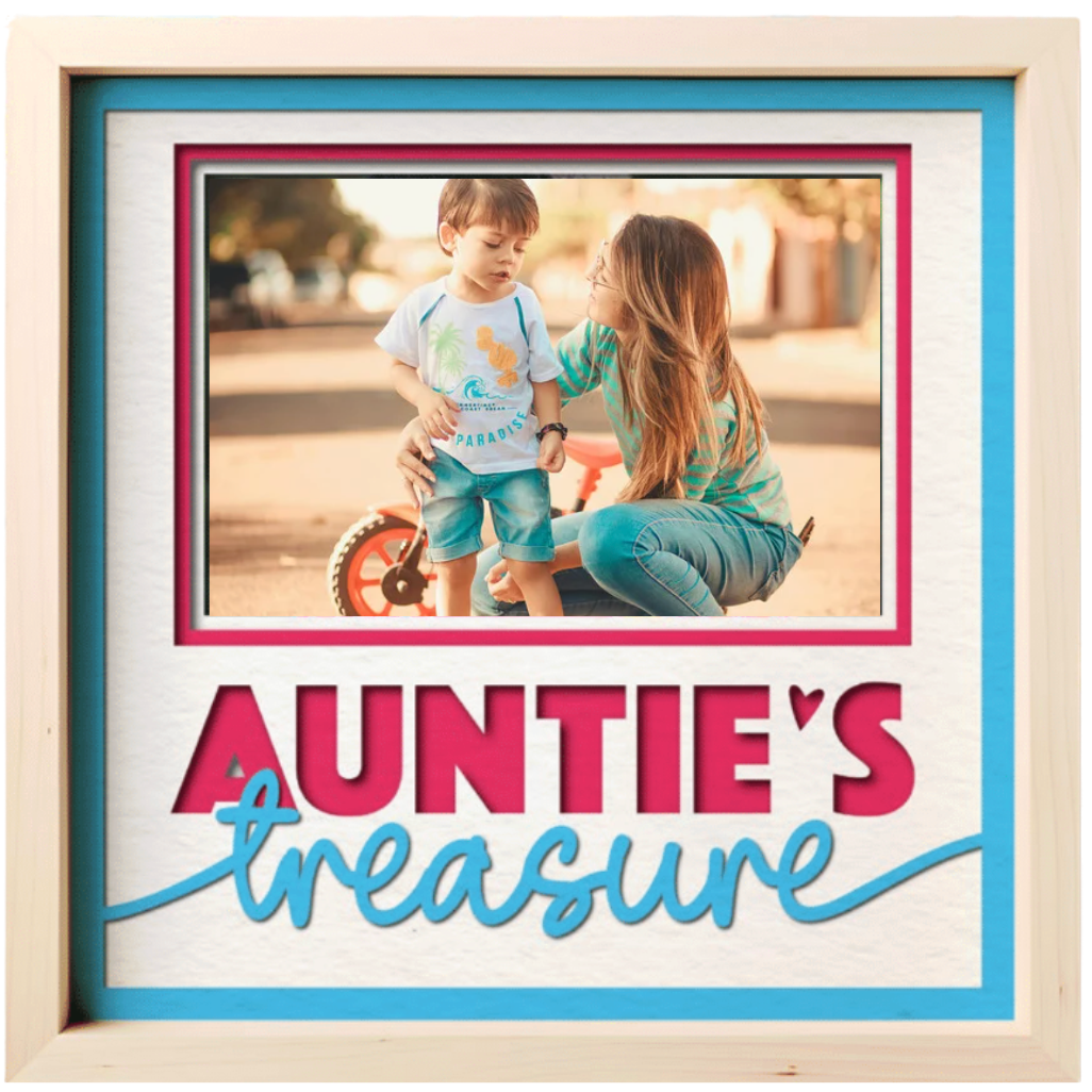 Auntie's Treasure Photo Frame Kit