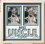 Best Uncle Ever Photo Frame Kit