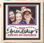 True Friendship Knows No Distance Photo Frame Kit
