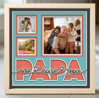 We Love You Papa Photo Frame Kit