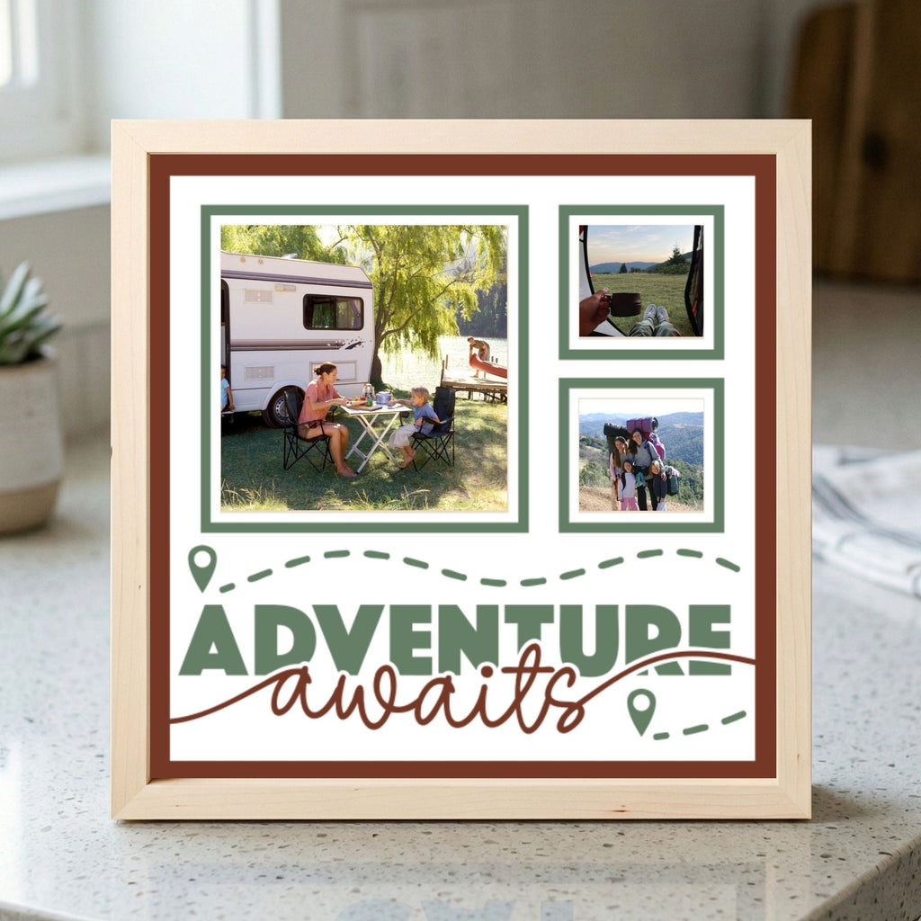 Adventure Awaits Photo Frame - The Caring Creative