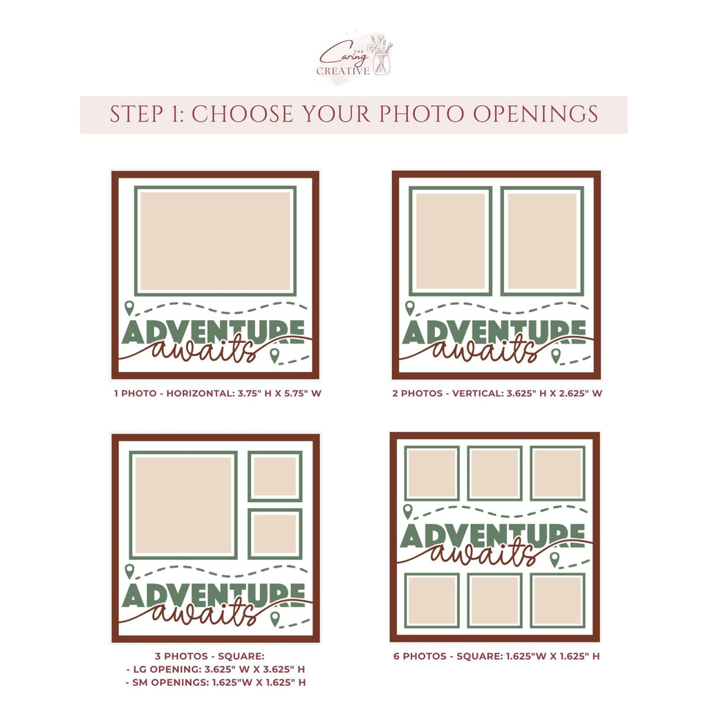 Adventure Awaits Photo Frame - The Caring Creative