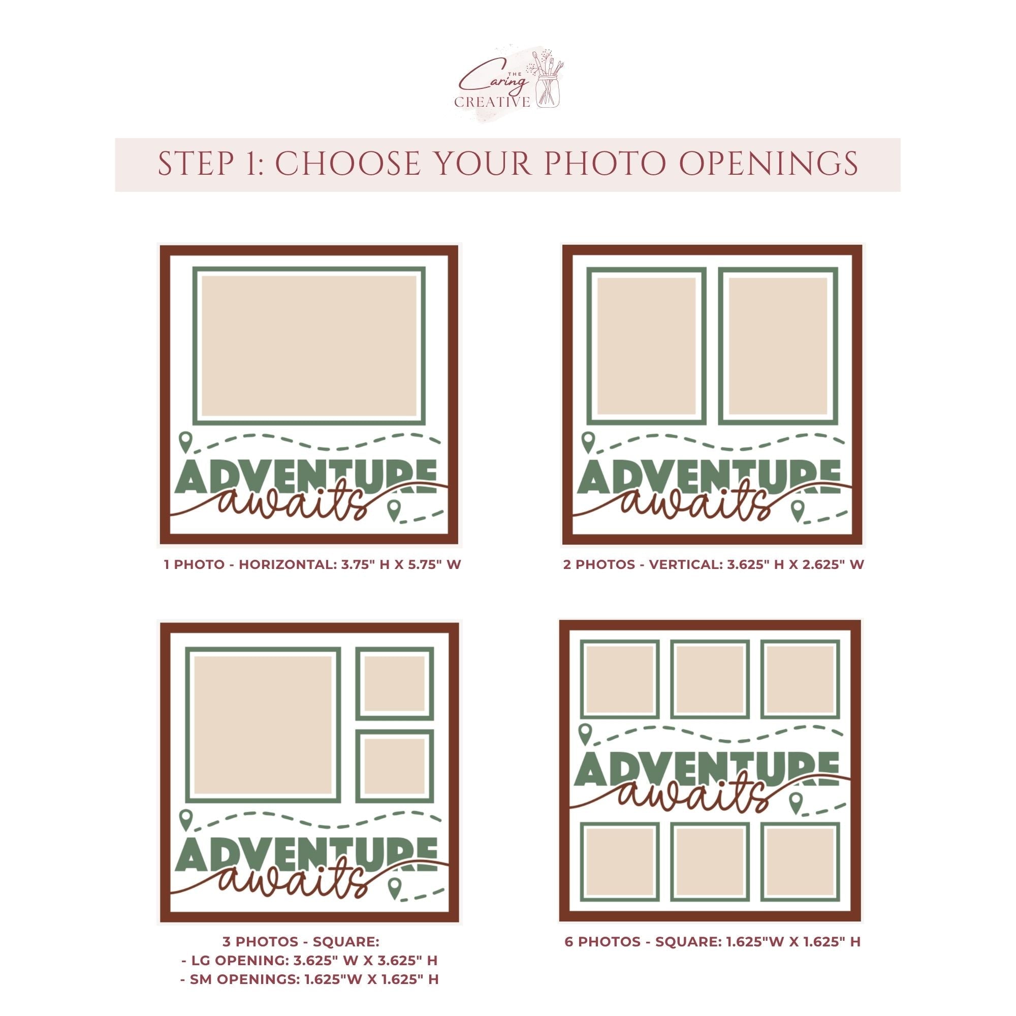 Adventure Awaits Photo Frame - The Caring Creative