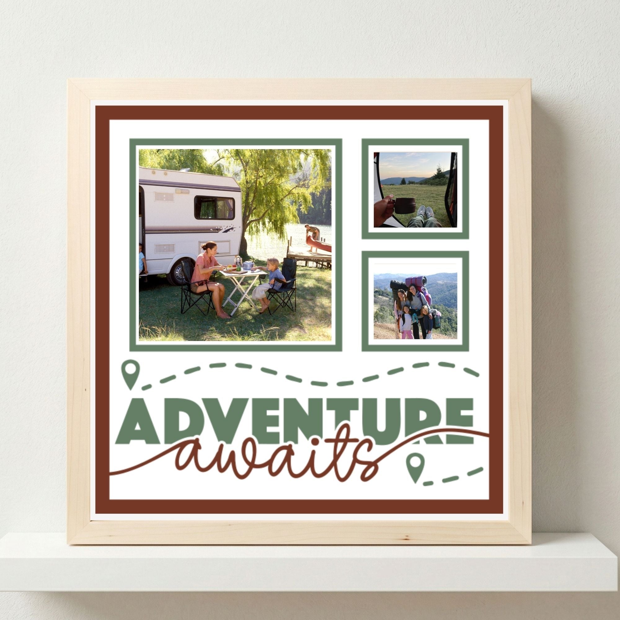 Adventure Awaits Photo Frame - The Caring Creative