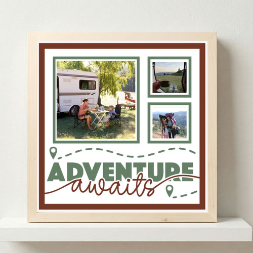 Adventure Awaits Photo Frame - The Caring Creative