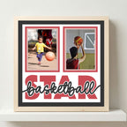 Basketball Star Photo Frame - The Caring Creative