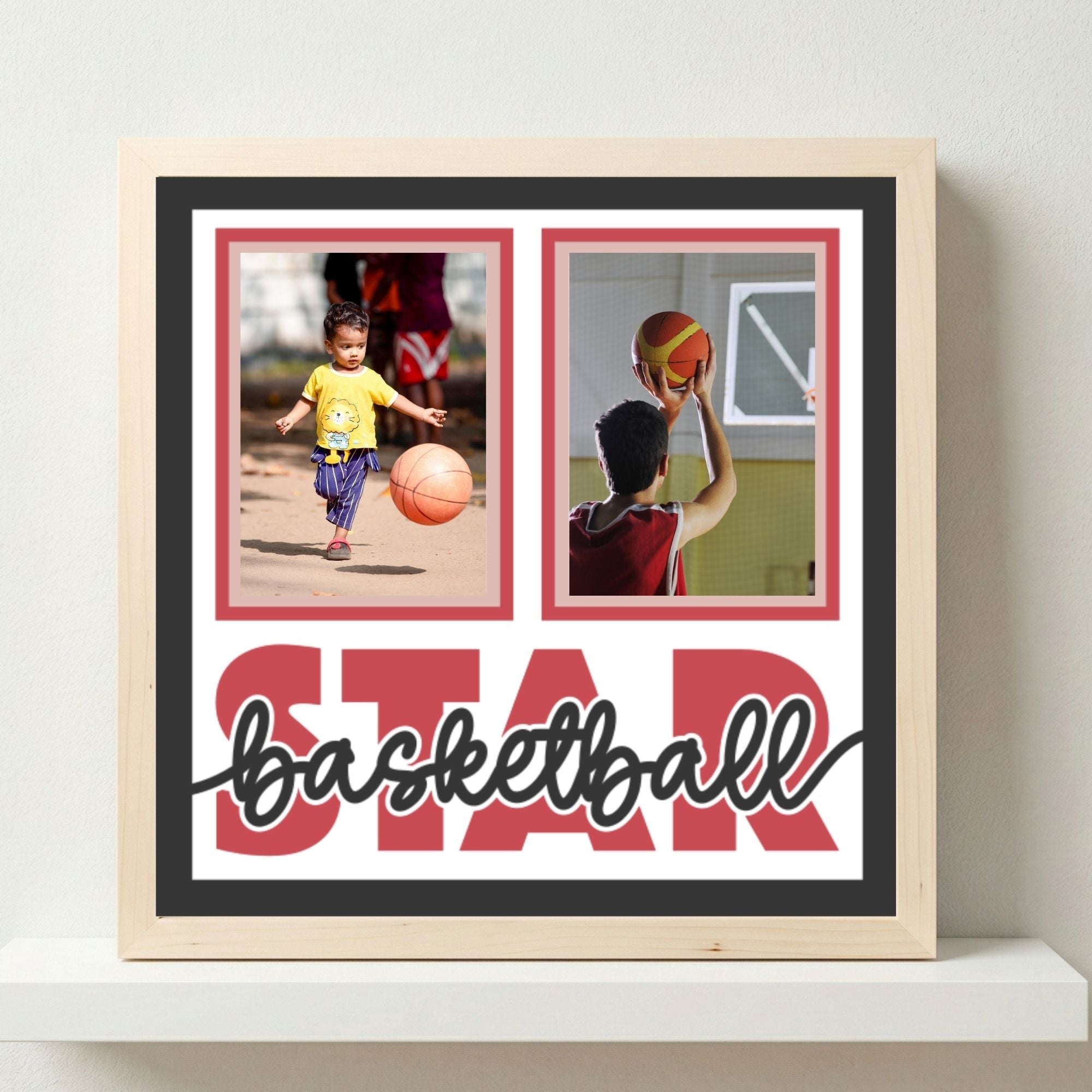 Basketball Star Photo Frame - The Caring Creative
