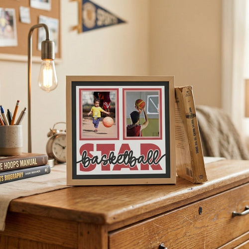 Basketball Star Photo Frame - The Caring Creative
