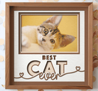 Best Cat Ever Photo Frame - The Caring Creative