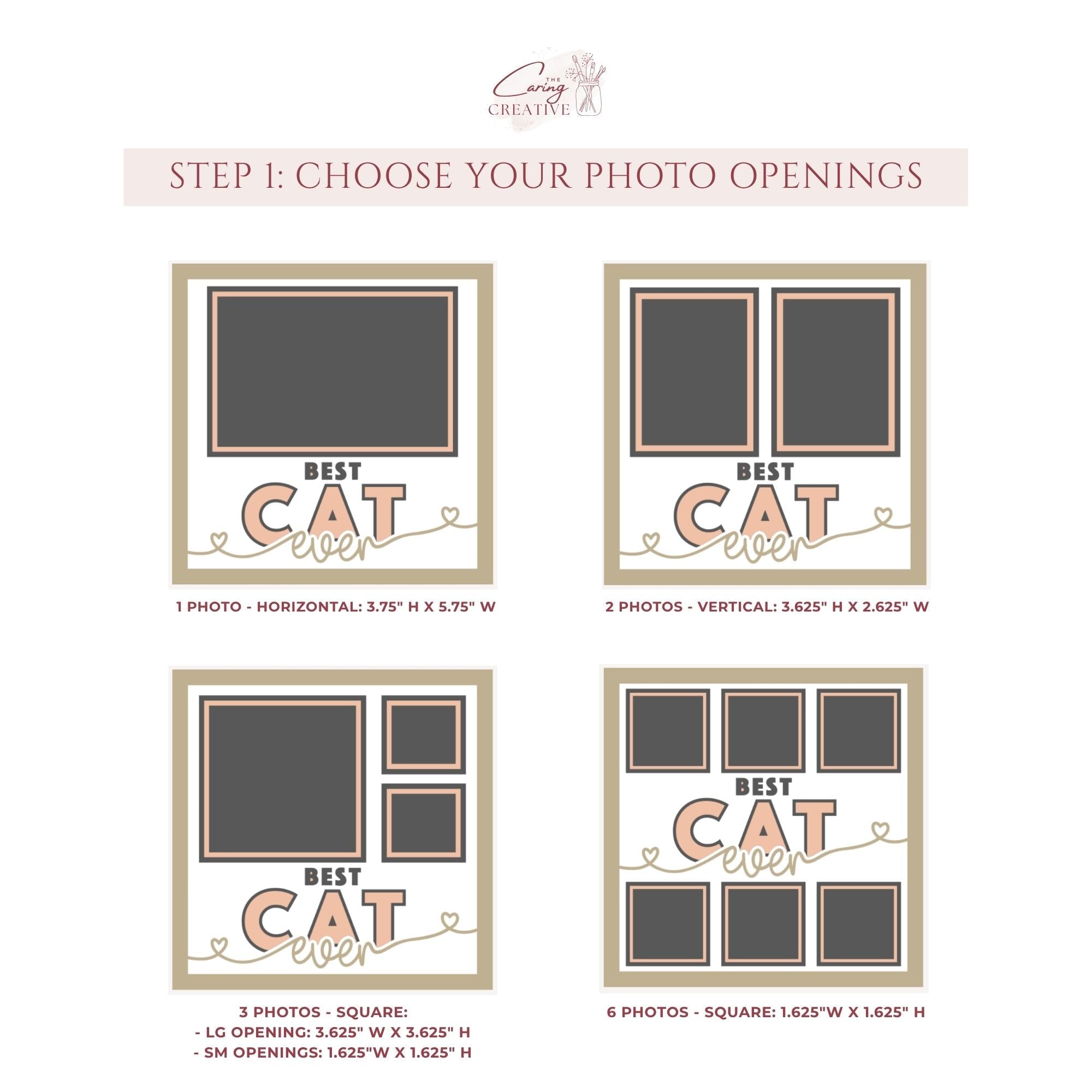 Best Cat Ever Photo Frame - The Caring Creative