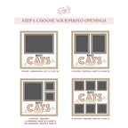 Best Cats Ever Photo Frame - The Caring Creative