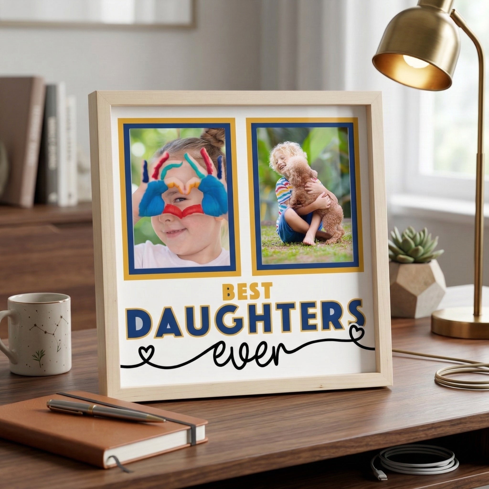 Best Daughters Ever Photo Frame - The Caring Creative