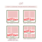 Best Day Ever Photo Frame - The Caring Creative