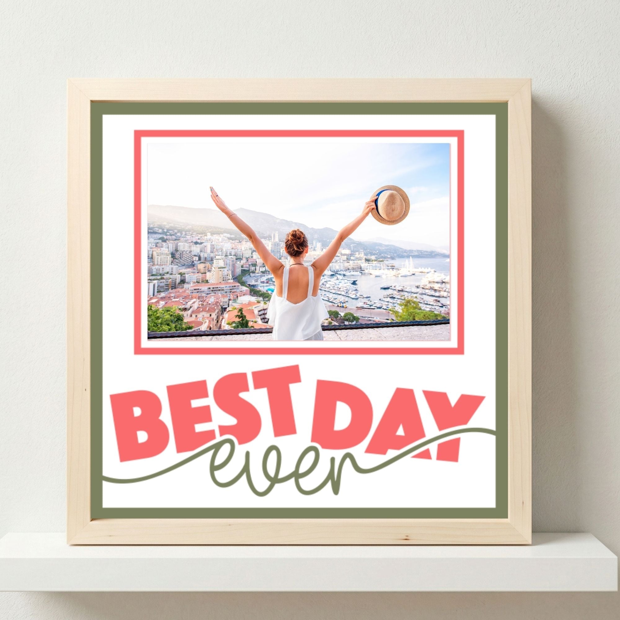Best Day Ever Photo Frame - The Caring Creative