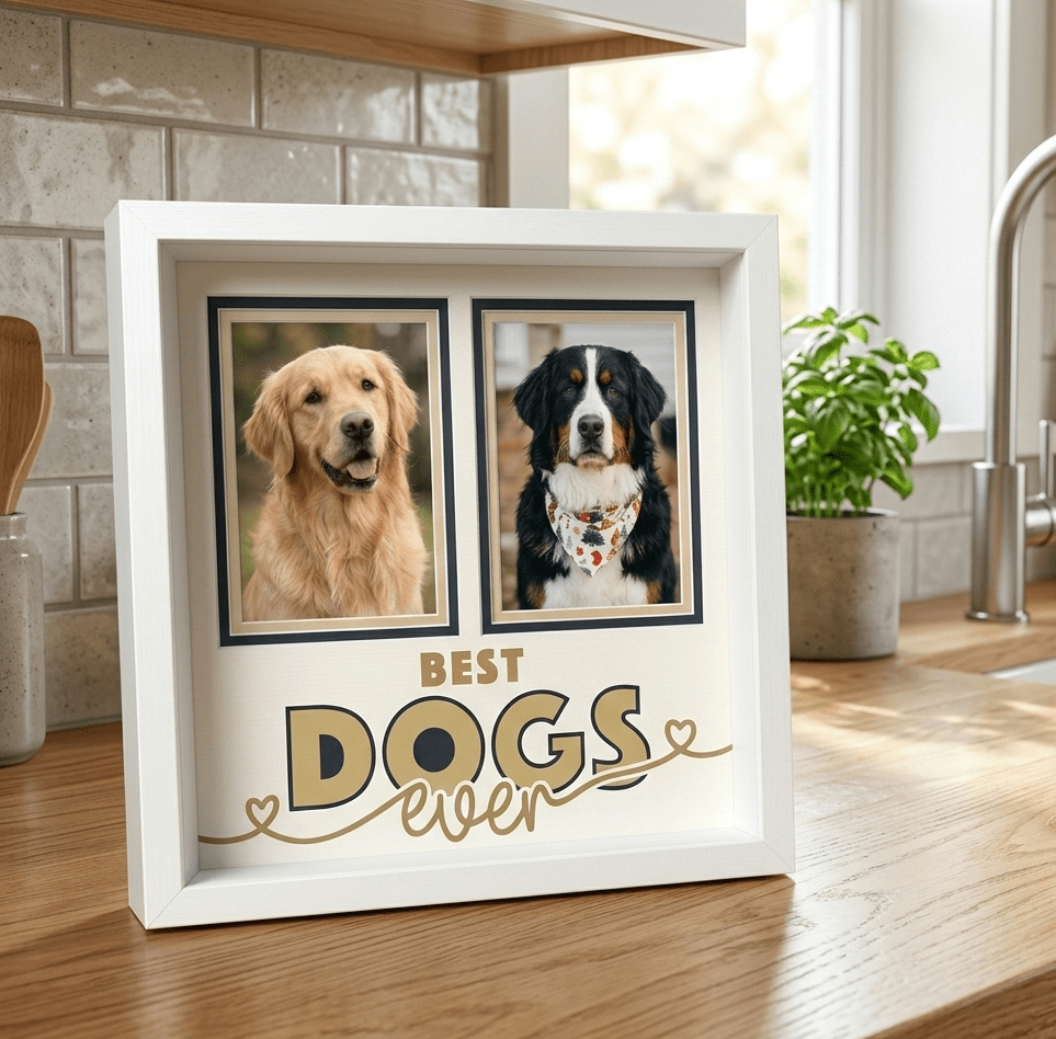 Best Dogs Ever Photo Frame - The Caring Creative