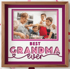 Best Grandma Ever Photo Frame - The Caring Creative