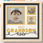 Best Grandson Ever Photo Frame - The Caring Creative