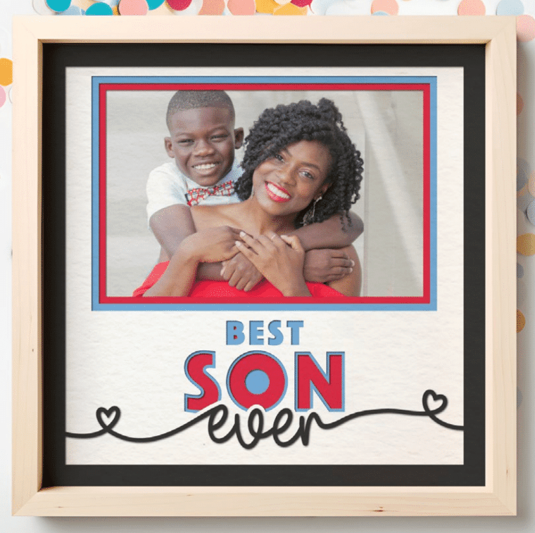Best Son Ever Photo Frame - The Caring Creative