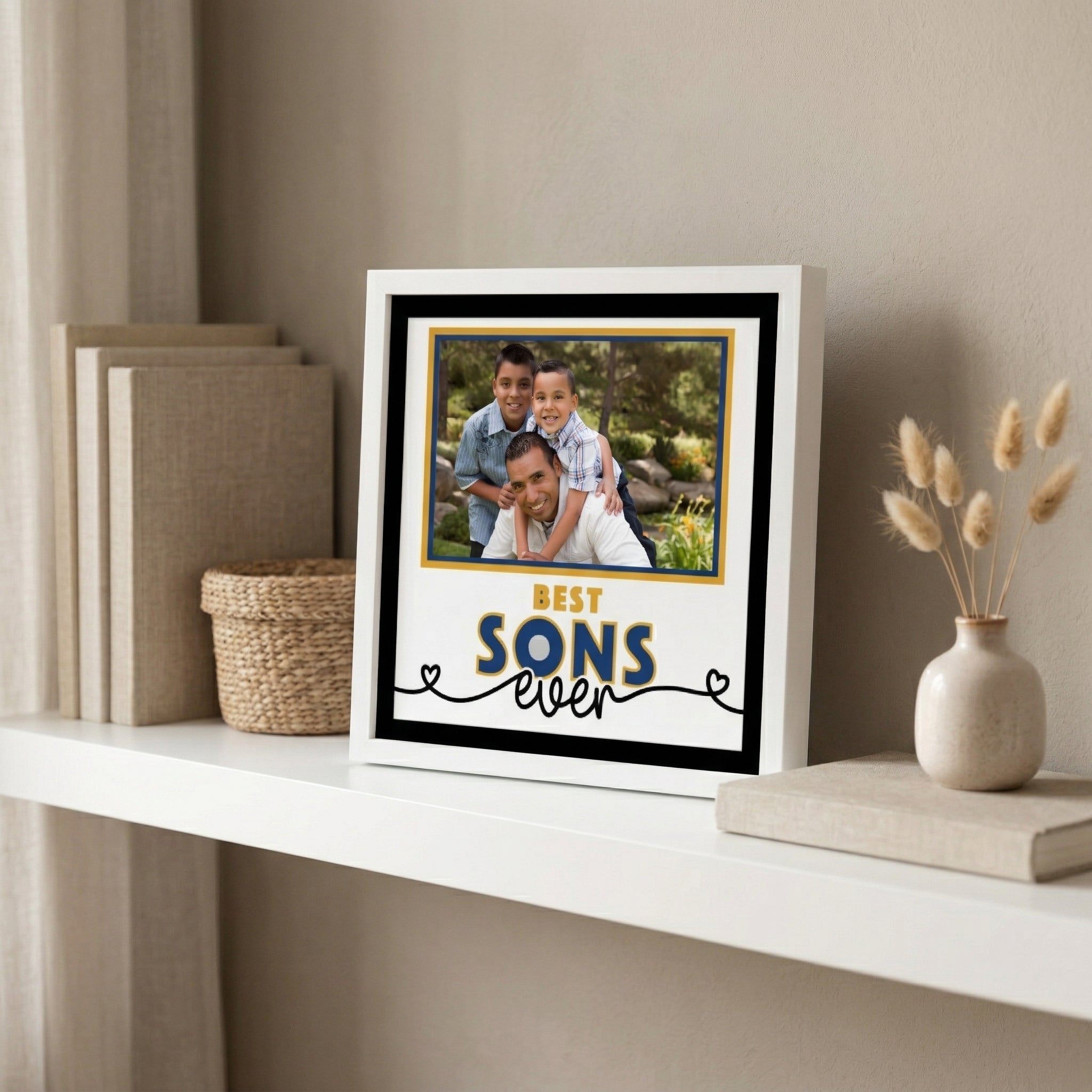 Best Sons Ever Photo Frame - The Caring Creative