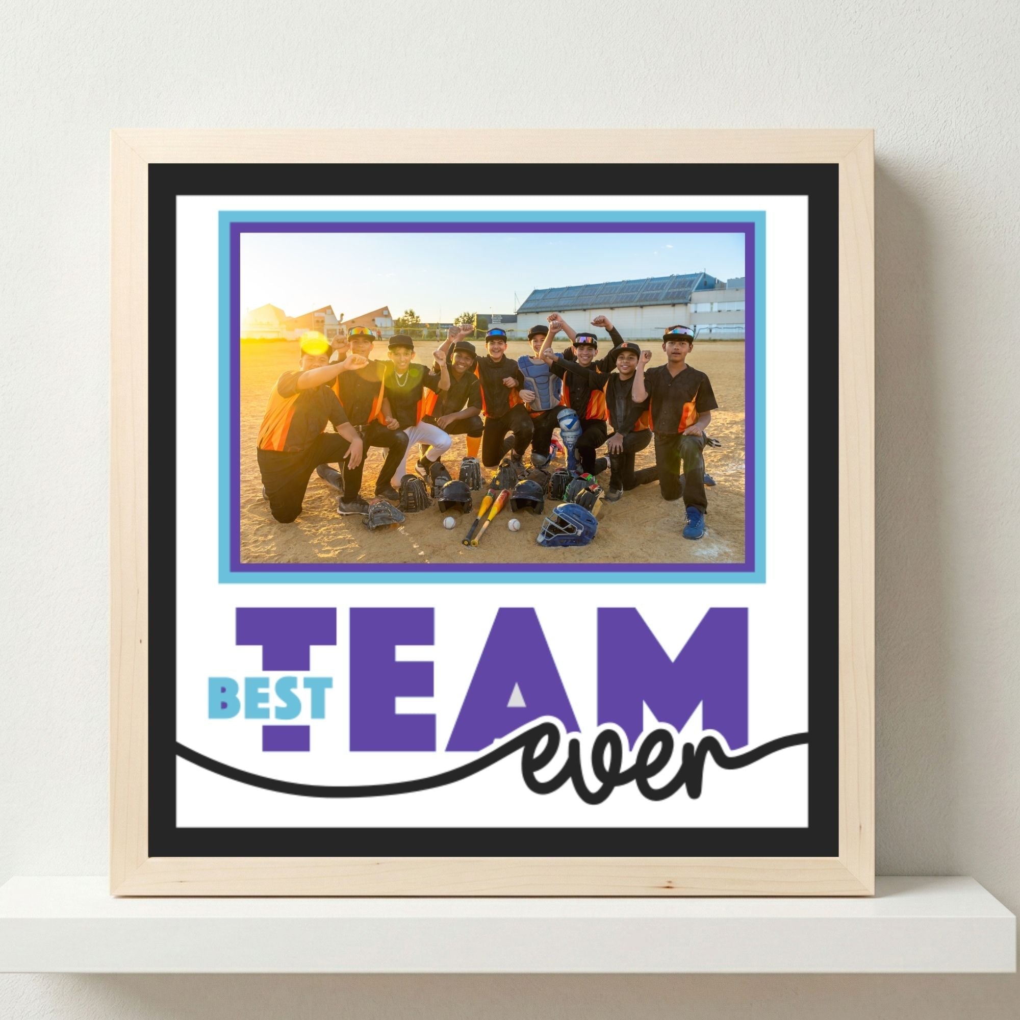 Best Team Ever Photo Frame - The Caring Creative