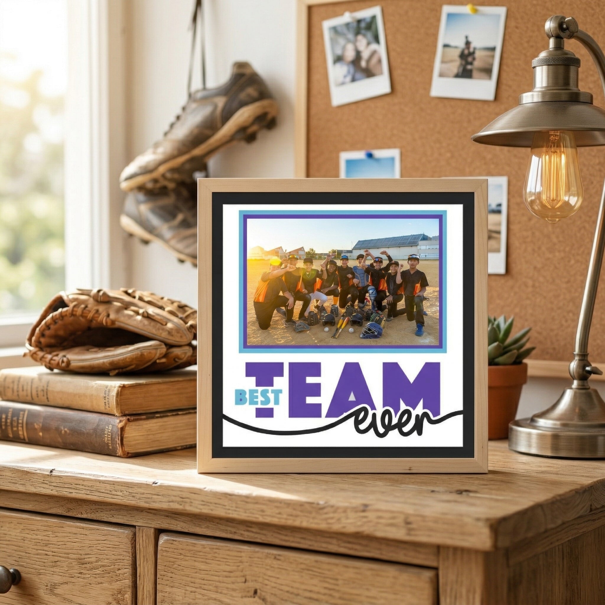 Best Team Ever Photo Frame - The Caring Creative