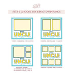 Best Uncle Ever Photo Frame - The Caring Creative