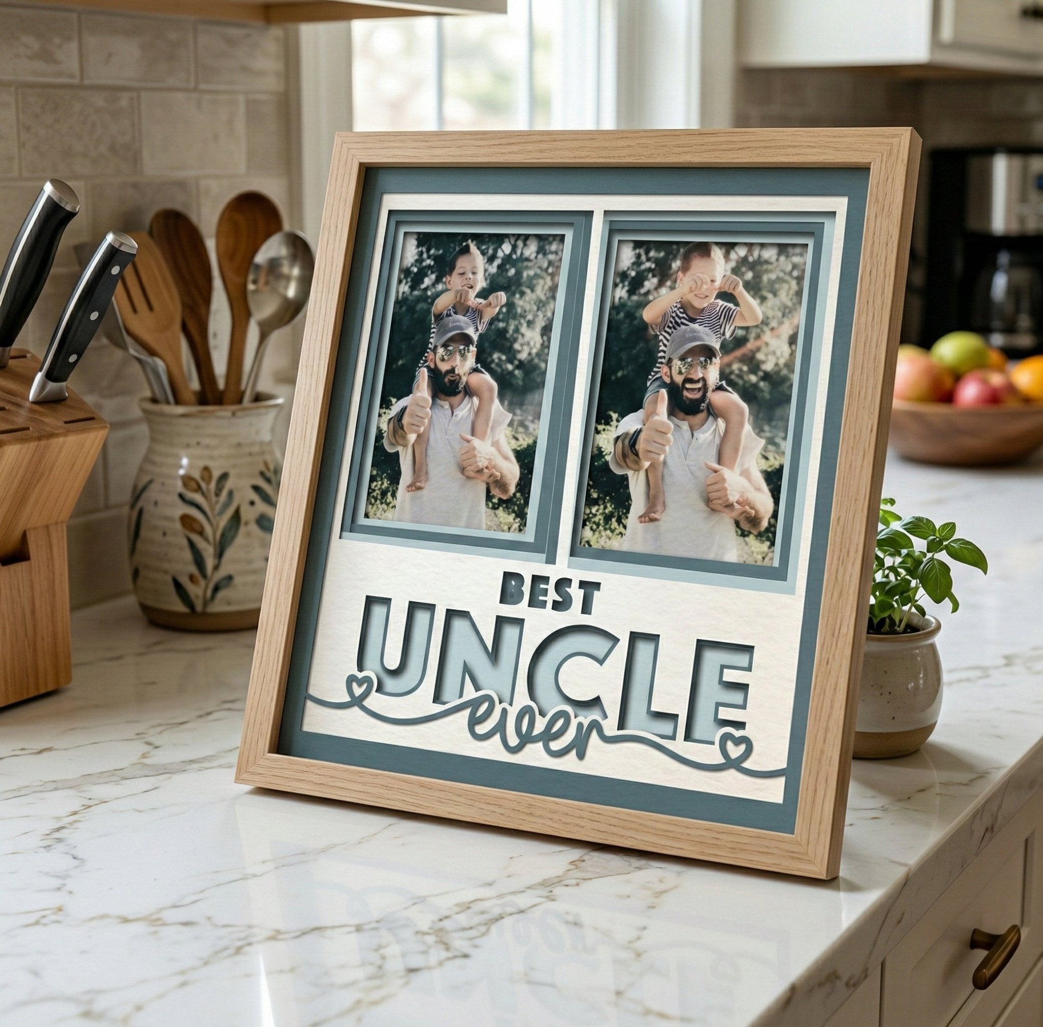Best Uncle Ever Photo Frame - The Caring Creative