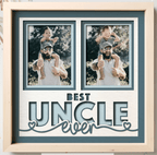 Best Uncle Ever Photo Frame - The Caring Creative
