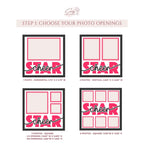 Cheer Star Photo Frame - The Caring Creative