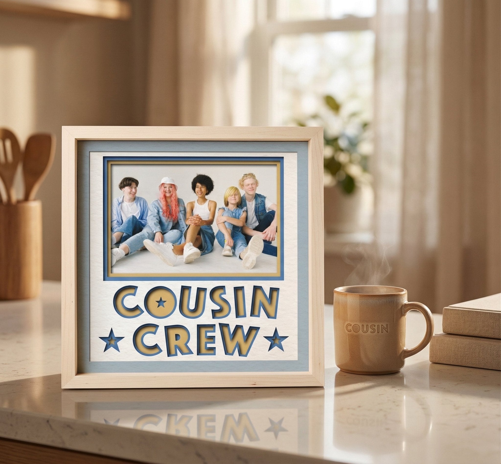 Cousin Crew Photo Frame - The Caring Creative