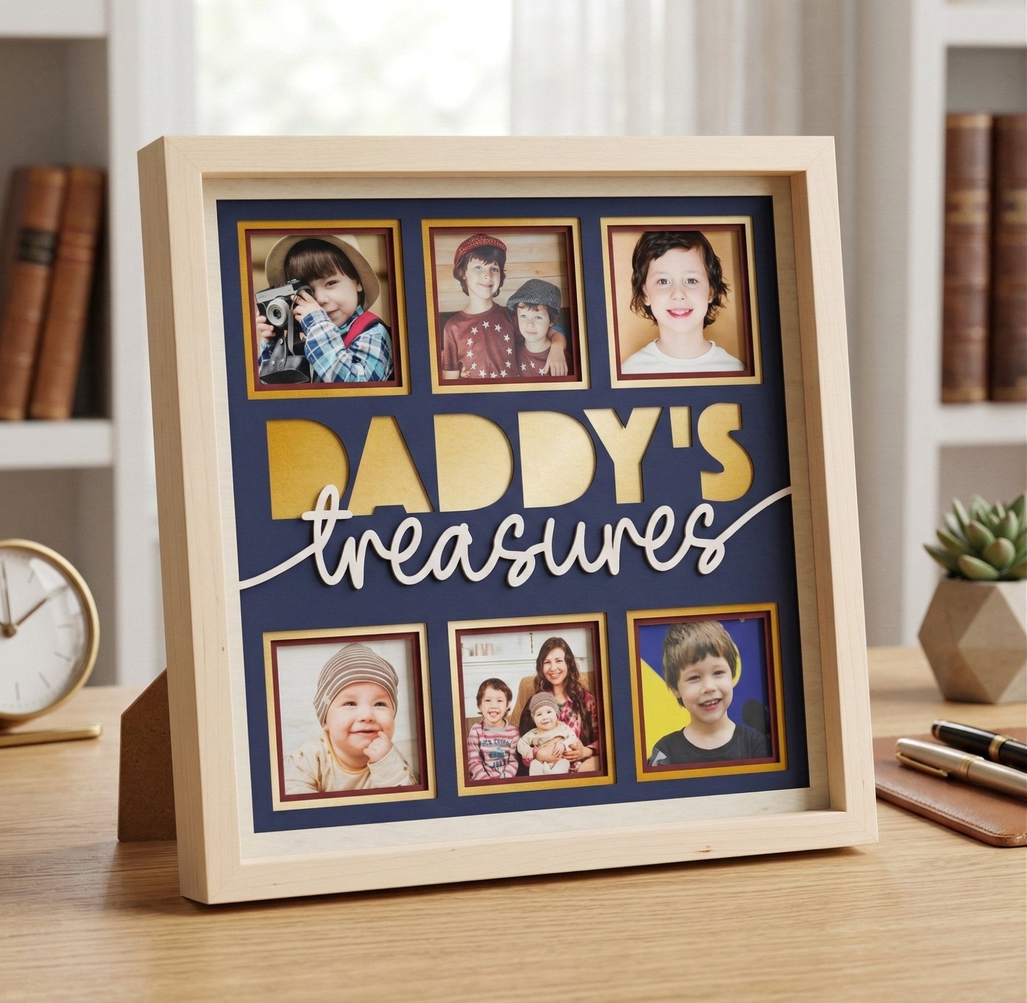 Daddy's Treasures Photo Frame - The Caring Creative